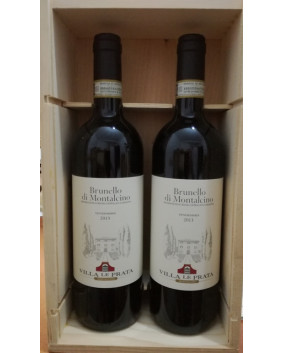 Brunello di Montalcino 2 st Cutie Lemn 2013  | Villa Le Prata